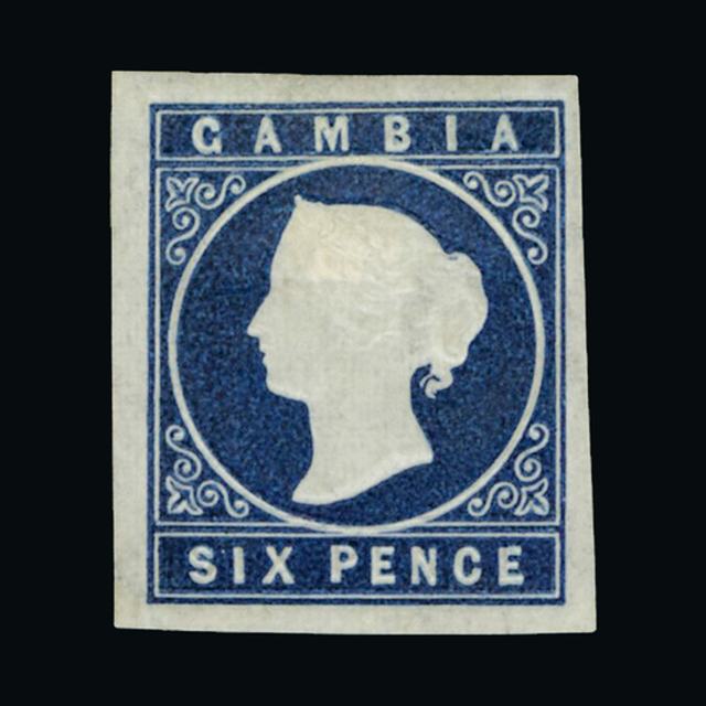 Lot 9152 - gambia 1874 -  UPA UPA Auction UPA 90 