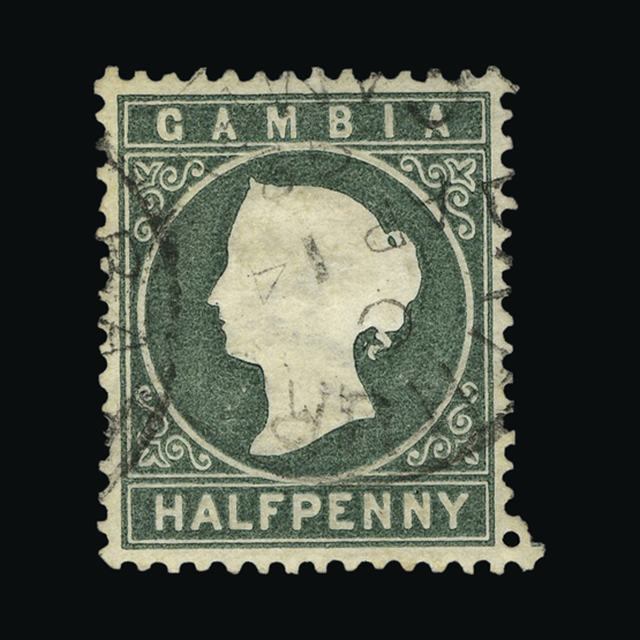 Lot 9170 - gambia 1886-93 -  UPA UPA Auction UPA 90 