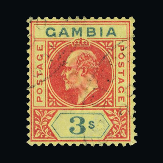 Lot 9187 - gambia 1902 -  UPA UPA Auction UPA 90 