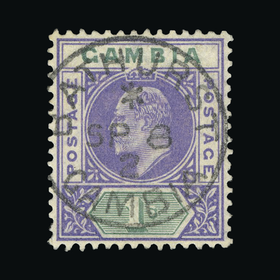 Lot 9189 - gambia 1902 -  UPA UPA Auction UPA 90 