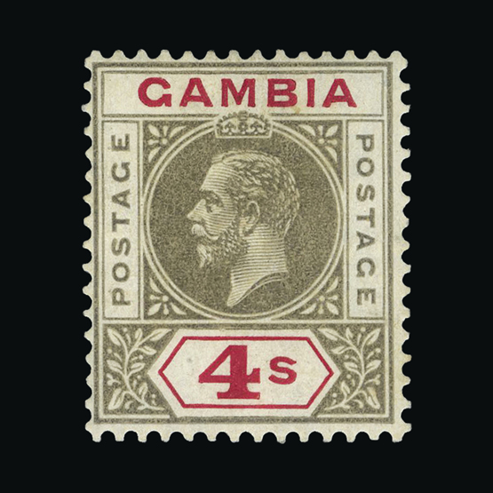 Lot 9223 - gambia 1921 -  UPA UPA Auction UPA 90 