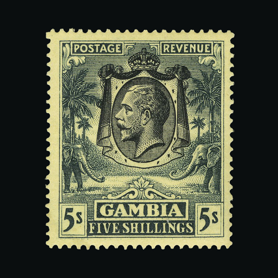 Lot 9228 - gambia 1922 -  UPA UPA Auction UPA 90 