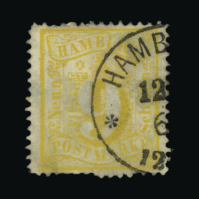 Lot 9299 - German States - Hamburg 1864-5 - UPA UPA Auction UPA 90 Lot 9299 - German States - Hamburg 1864-5 - UPA UPA Auction UPA 90