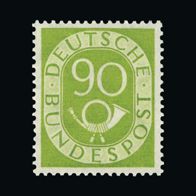 Lot 9486 - Germany - German Federal Republic - West Germany 1951-52 - UPA UPA Auction UPA 90 Lot 9486 - Germany - German Federal Republic - West Germany 1951-52 - UPA UPA Auction UPA 90