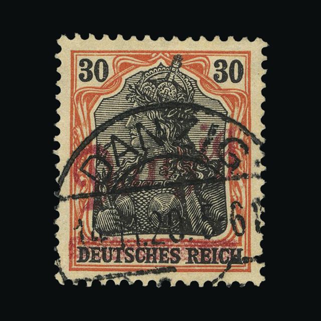 Lot 9569 - germany - danzig 1920 -  UPA UPA Auction UPA 90 