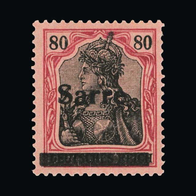 Lot 9578 - germany - saar 1920 -  UPA UPA Auction UPA 90 
