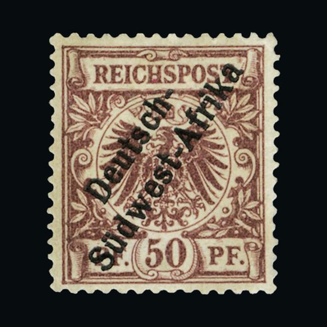 Lot 9622 - Germany - Colonies - South West Africa 1897-1900 - UPA UPA Auction UPA 90 Lot 9622 - Germany - Colonies - South West Africa 1897-1900 - UPA UPA Auction UPA 90