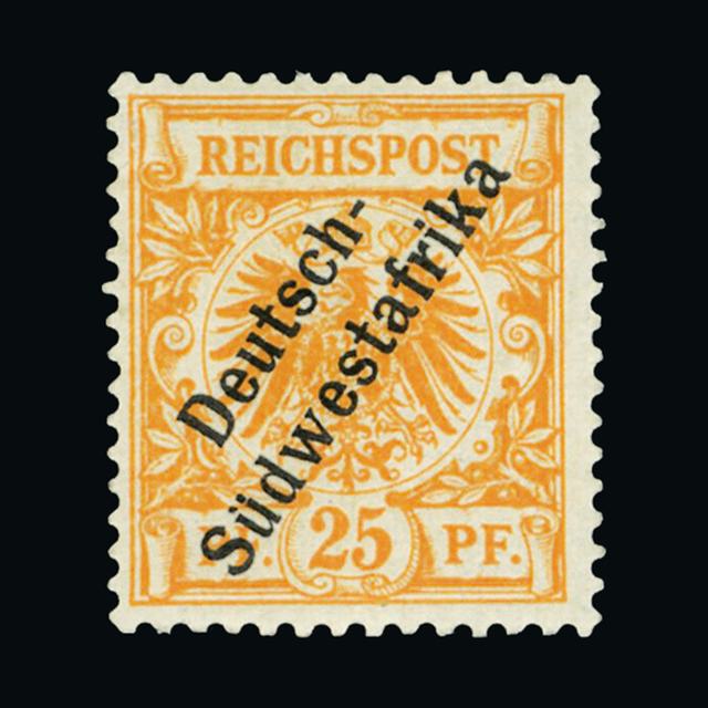 Lot 9624 - Germany - Colonies - South West Africa 1897-1900 - UPA UPA Auction UPA 90 Lot 9624 - Germany - Colonies - South West Africa 1897-1900 - UPA UPA Auction UPA 90
