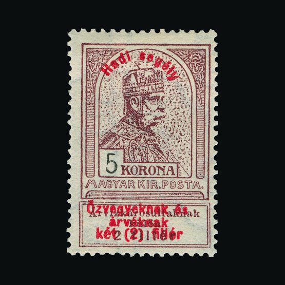 Lot 13597 - Hungary 1913 - UPA UPA Auction UPA 91 Lot 13597 - Hungary 1913 - UPA UPA Auction UPA 91