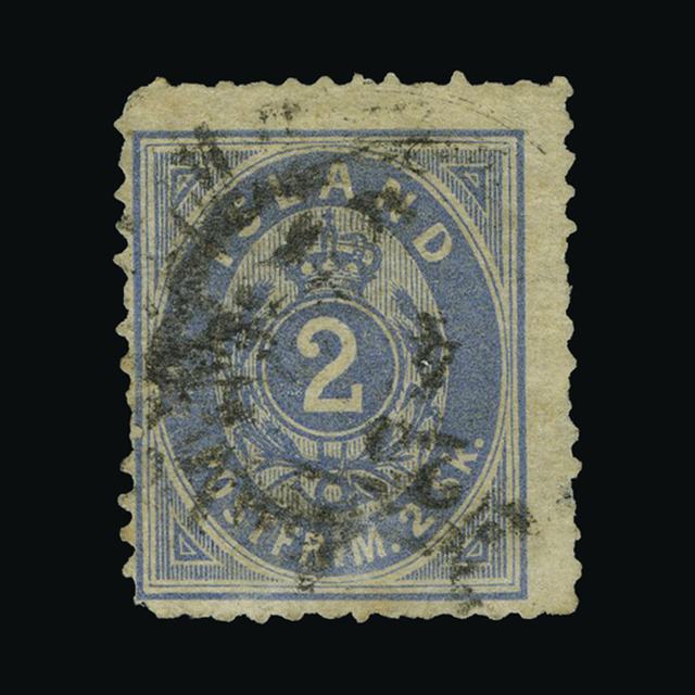 Lot 13701 - Iceland 1873 -  UPA UPA Auction UPA 91