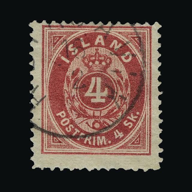 Lot 13703 - Iceland 1873 -  UPA UPA Auction UPA 91