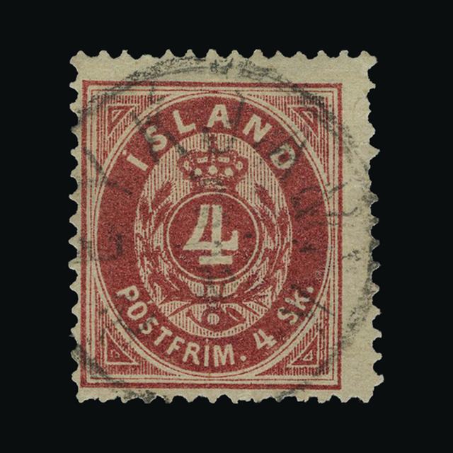 Lot 13704 - Iceland 1873 -  UPA UPA Auction UPA 91