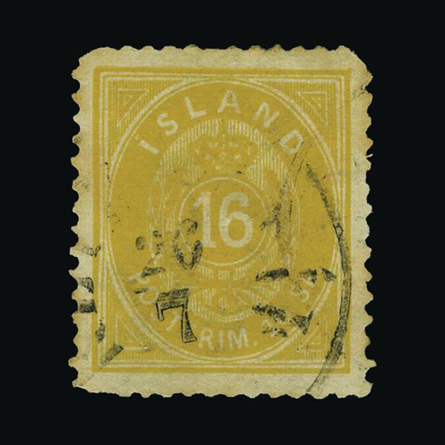 Lot 13706 - Iceland 1873 -  UPA UPA Auction UPA 91