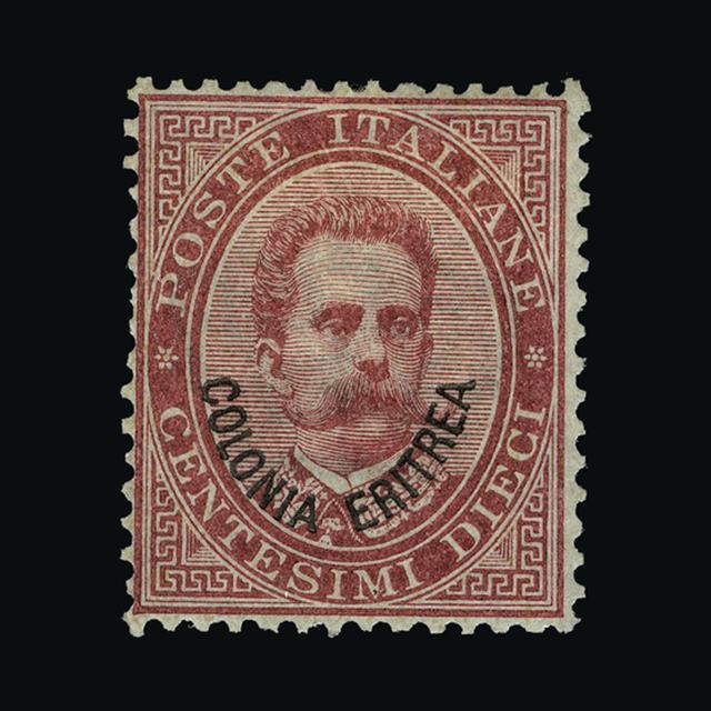 Lot 14384 - Italy - Colonies - Eritrea 1893 - UPA UPA Auction UPA 91 Lot 14384 - Italy - Colonies - Eritrea 1893 - UPA UPA Auction UPA 91