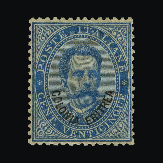 Lot 14386 - Italy - Colonies - Eritrea 1893 - UPA UPA Auction UPA 91 Lot 14386 - Italy - Colonies - Eritrea 1893 - UPA UPA Auction UPA 91