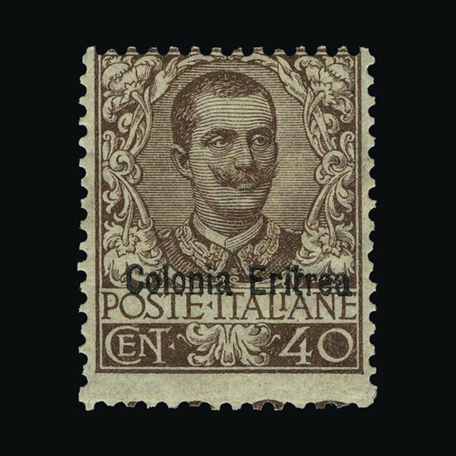 Lot 14393 - Italy - Colonies - Eritrea 1903 - UPA UPA Auction UPA 91 Lot 14393 - Italy - Colonies - Eritrea 1903 - UPA UPA Auction UPA 91