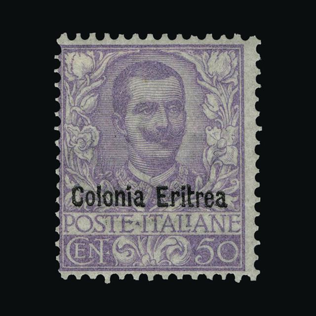 Lot 14394 - Italy - Colonies - Eritrea 1903 - UPA UPA Auction UPA 91 Lot 14394 - Italy - Colonies - Eritrea 1903 - UPA UPA Auction UPA 91