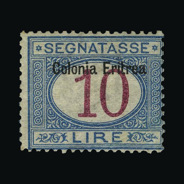 Lot 14399 - Italy - Colonies - Eritrea 1903 - UPA UPA Auction UPA 91 Lot 14399 - Italy - Colonies - Eritrea 1903 - UPA UPA Auction UPA 91