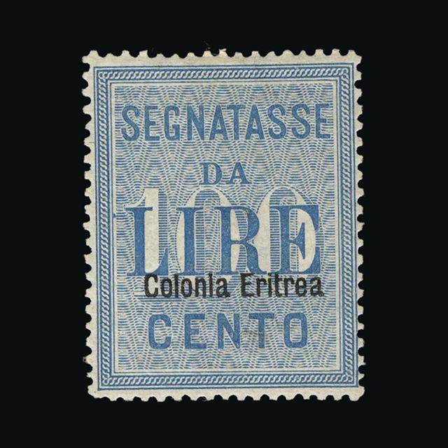 Lot 14403 - Italy - Colonies - Eritrea 1905 - UPA UPA Auction UPA 91 Lot 14403 - Italy - Colonies - Eritrea 1905 - UPA UPA Auction UPA 91
