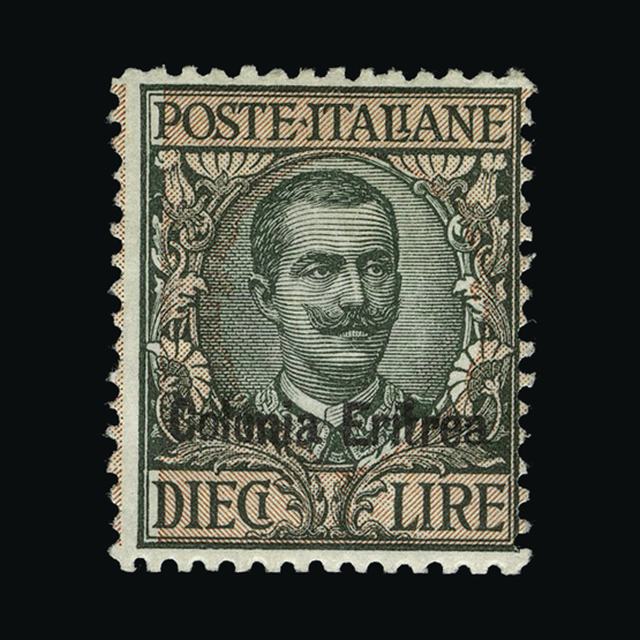 Lot 14406 - Italy - Colonies - Eritrea 1916-21 - UPA UPA Auction UPA 91 Lot 14406 - Italy - Colonies - Eritrea 1916-21 - UPA UPA Auction UPA 91