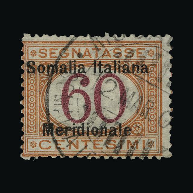 Lot 14478 - Italy - Colonies - Somalia 1906-08 - UPA UPA Auction UPA 91 Lot 14478 - Italy - Colonies - Somalia 1906-08 - UPA UPA Auction UPA 91