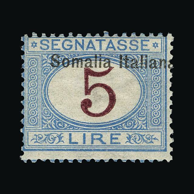 Lot 14486 - Italy - Colonies - Somalia 1909-20 - UPA UPA Auction UPA 91 Lot 14486 - Italy - Colonies - Somalia 1909-20 - UPA UPA Auction UPA 91