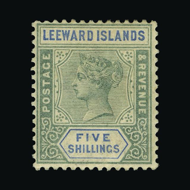 Lot 15684 - leeward islands 1890 - UPA UPA Auction UPA 91 Lot 15684 - leeward islands 1890 - UPA UPA Auction UPA 91