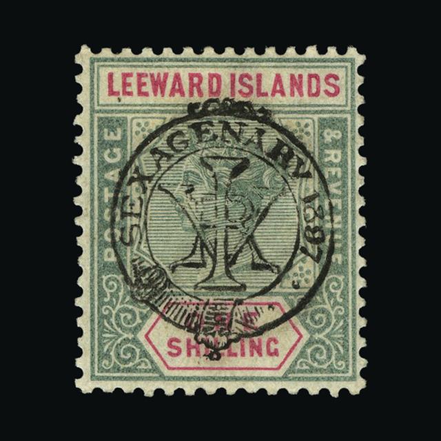 Lot 15692 - leeward islands 1897 - UPA UPA Auction UPA 91 Lot 15692 - leeward islands 1897 - UPA UPA Auction UPA 91