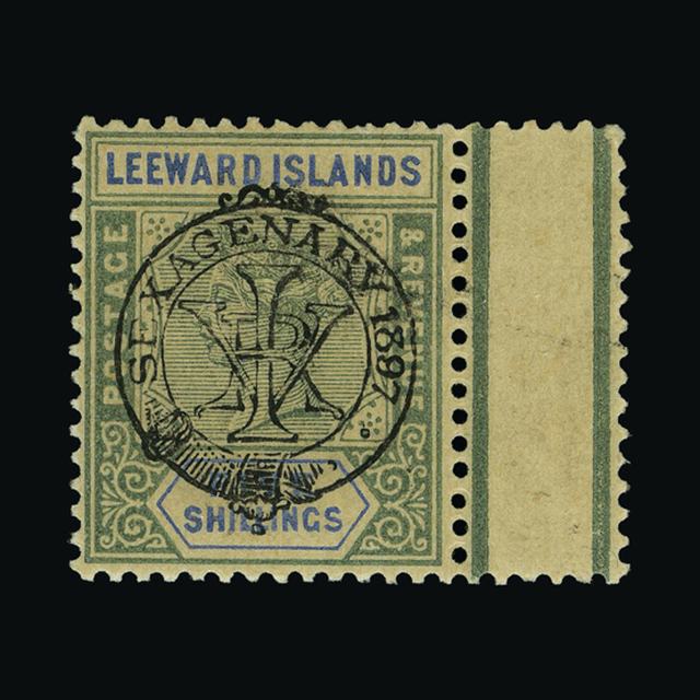 Lot 15693 - leeward islands 1897 - UPA UPA Auction UPA 91 Lot 15693 - leeward islands 1897 - UPA UPA Auction UPA 91