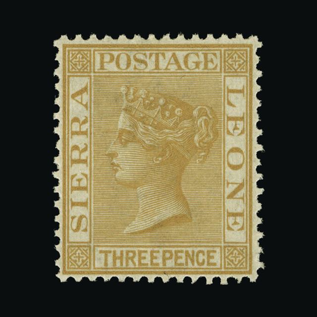 Lot 21332 - sierra leone 1876 - UPA UPA Auction UPA 91 Lot 21332 - sierra leone 1876 - UPA UPA Auction UPA 91
