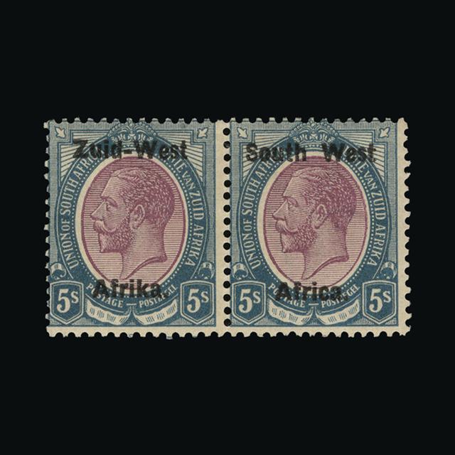 Lot 22086 - south west africa 1923 - UPA UPA Auction UPA 91 Lot 22086 - south west africa 1923 - UPA UPA Auction UPA 91