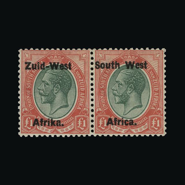 Lot 22087 - south west africa 1923 - UPA UPA Auction UPA 91 Lot 22087 - south west africa 1923 - UPA UPA Auction UPA 91