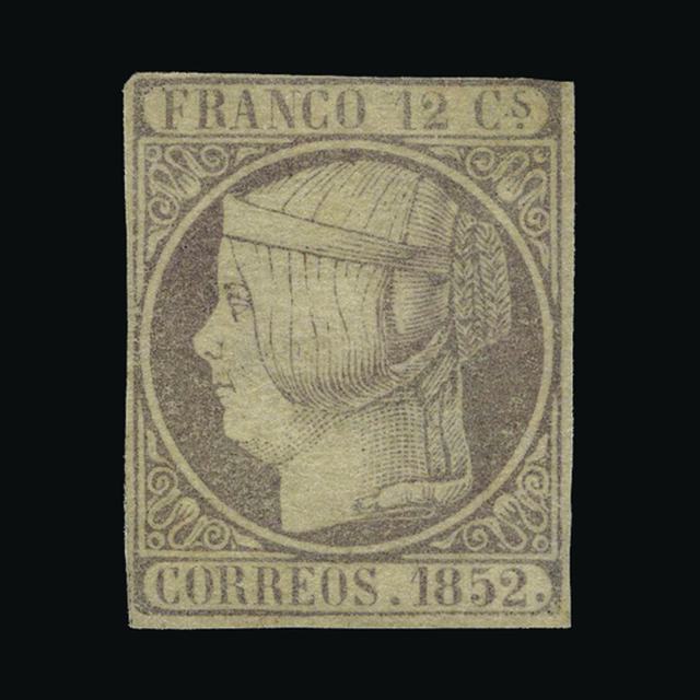 Lot 22238 - Spain 1852 - UPA UPA Auction UPA 91 Lot 22238 - Spain 1852 - UPA UPA Auction UPA 91