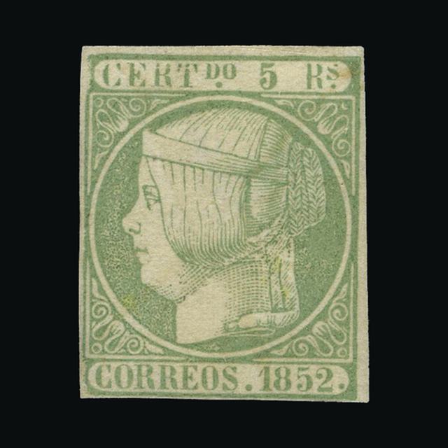 Lot 22241 - Spain 1852 - UPA UPA Auction UPA 91 Lot 22241 - Spain 1852 - UPA UPA Auction UPA 91