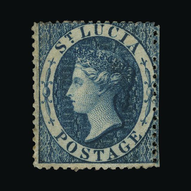 Lot 22871 - st. lucia 1860 -  UPA UPA Auction UPA 91