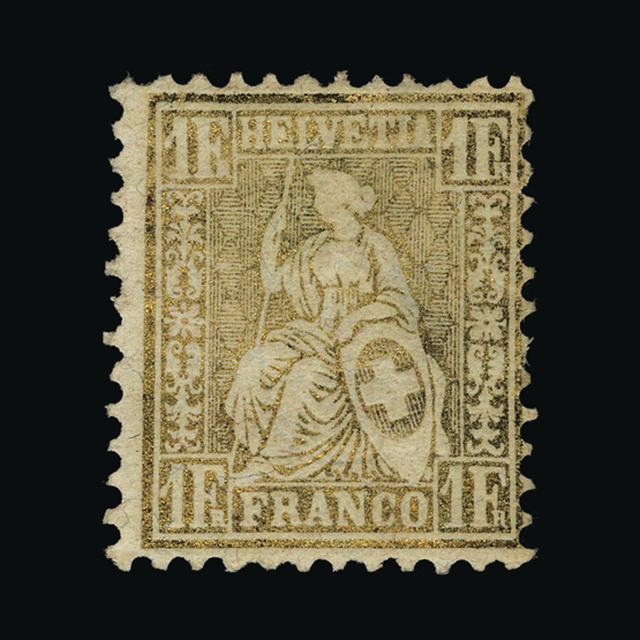 Lot 23358 - Switzerland 1862-64 - UPA UPA Auction UPA 91 Lot 23358 - Switzerland 1862-64 - UPA UPA Auction UPA 91