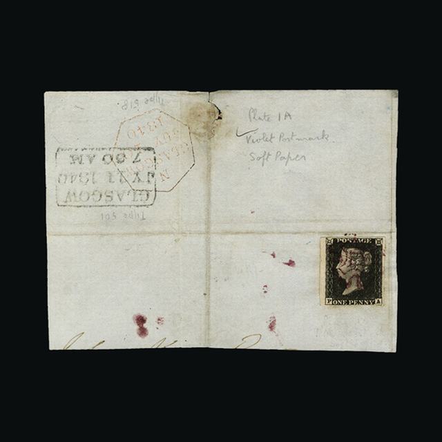 Lot 24983 - Great Britain - Covers - QV 1840 -  UPA UPA Auction UPA 91