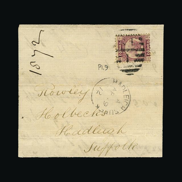 Lot 24993 - Great Britain - Covers - QV 1870 -  UPA UPA Auction UPA 91