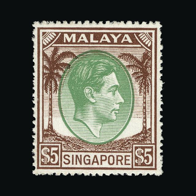 Lot 25182 - singapore 1948-52 - UPA UPA Auction UPA 91 Lot 25182 - singapore 1948-52 - UPA UPA Auction UPA 91