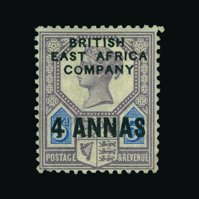 Lot 3660 - british east africa 1890 - UPA UPA Auction UPA 91 Lot 3660 - british east africa 1890 - UPA UPA Auction UPA 91