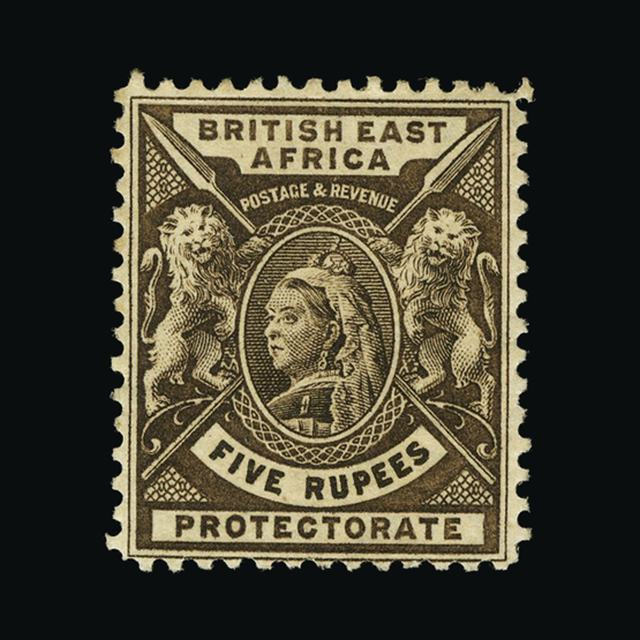Lot 3671 - british east africa 1896 - UPA UPA Auction UPA 91 Lot 3671 - british east africa 1896 - UPA UPA Auction UPA 91