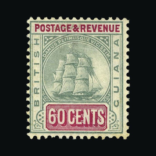 Lot 3729 - british guiana 1890 - UPA UPA Auction UPA 91 Lot 3729 - british guiana 1890 - UPA UPA Auction UPA 91