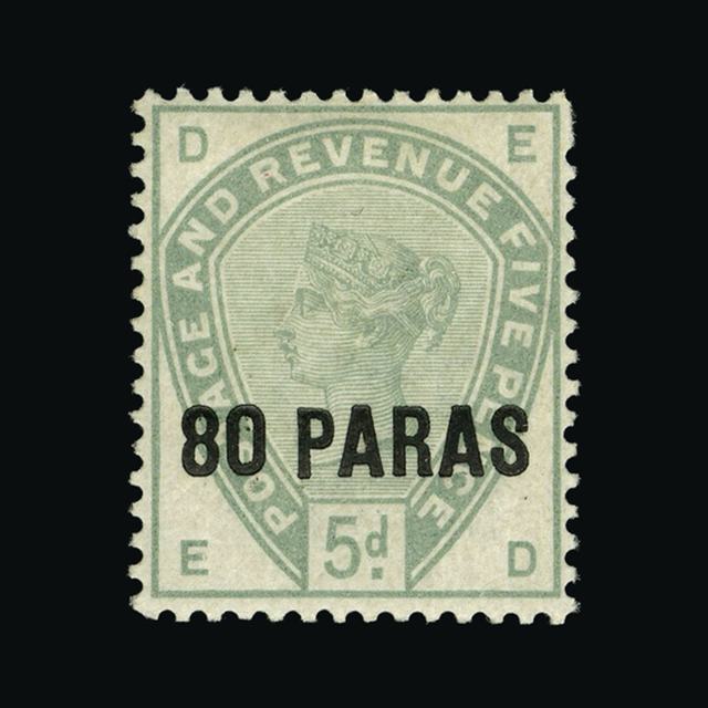 Lot 3902 - british levant 1885 - UPA UPA Auction UPA 91 Lot 3902 - british levant 1885 - UPA UPA Auction UPA 91