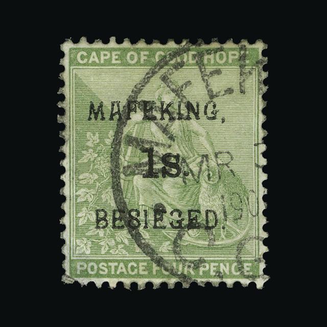 Lot 5470 - Cape of Good Hope - Mafeking 1900 - UPA UPA Auction UPA 91 Lot 5470 - Cape of Good Hope - Mafeking 1900 - UPA UPA Auction UPA 91