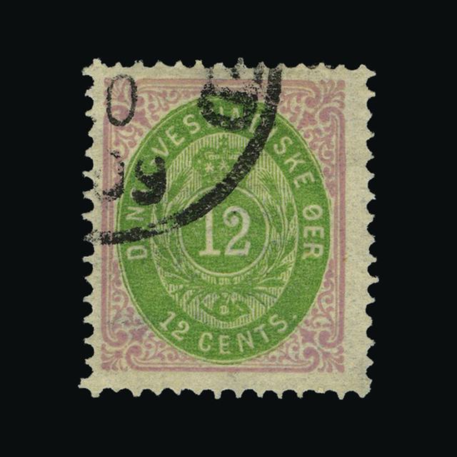 Lot 6163 - danish west indies 1866-1900 -  UPA UPA Auction UPA 91
