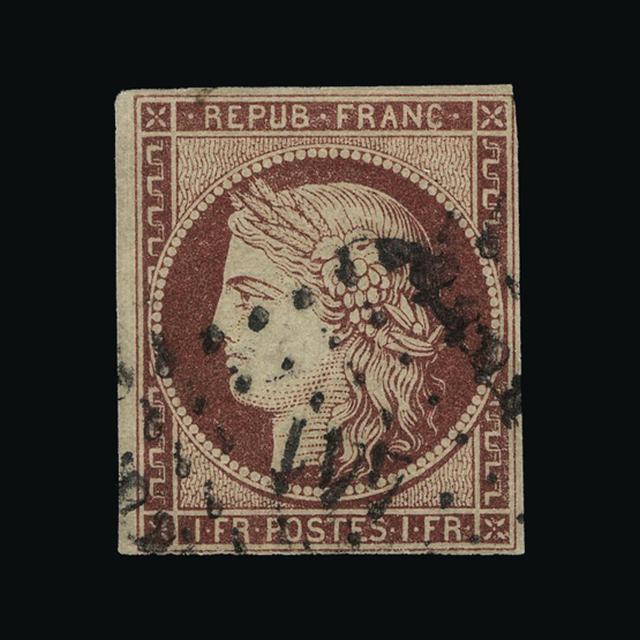 Lot 7212 - France 1849-52 - UPA UPA Auction UPA 91 Lot 7212 - France 1849-52 - UPA UPA Auction UPA 91