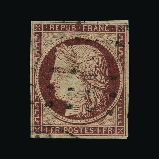 Lot 7214 - France 1849-52 - UPA UPA Auction UPA 91 Lot 7214 - France 1849-52 - UPA UPA Auction UPA 91