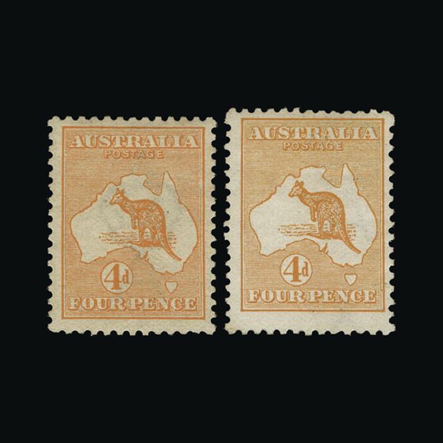 Lot 814 - Australia 1913-14 - UPA UPA Auction UPA 91 Lot 814 - Australia 1913-14 - UPA UPA Auction UPA 91