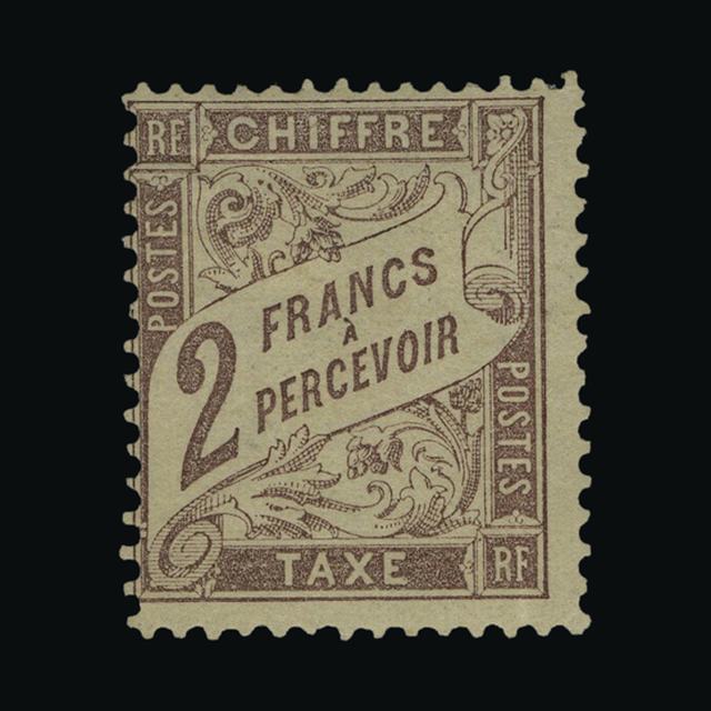 Lot 10488 - France - Postage Dues 1881-92 - UPA UPA Auction UPA 92 Lot 10488 - France - Postage Dues 1881-92 - UPA UPA Auction UPA 92