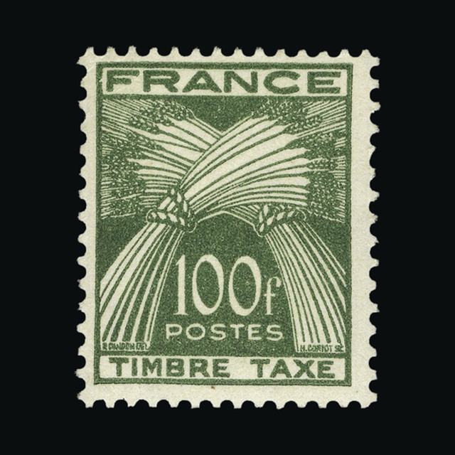 Lot 10493 - France - Postage Dues 1946-53 - UPA UPA Auction UPA 92 Lot 10493 - France - Postage Dues 1946-53 - UPA UPA Auction UPA 92